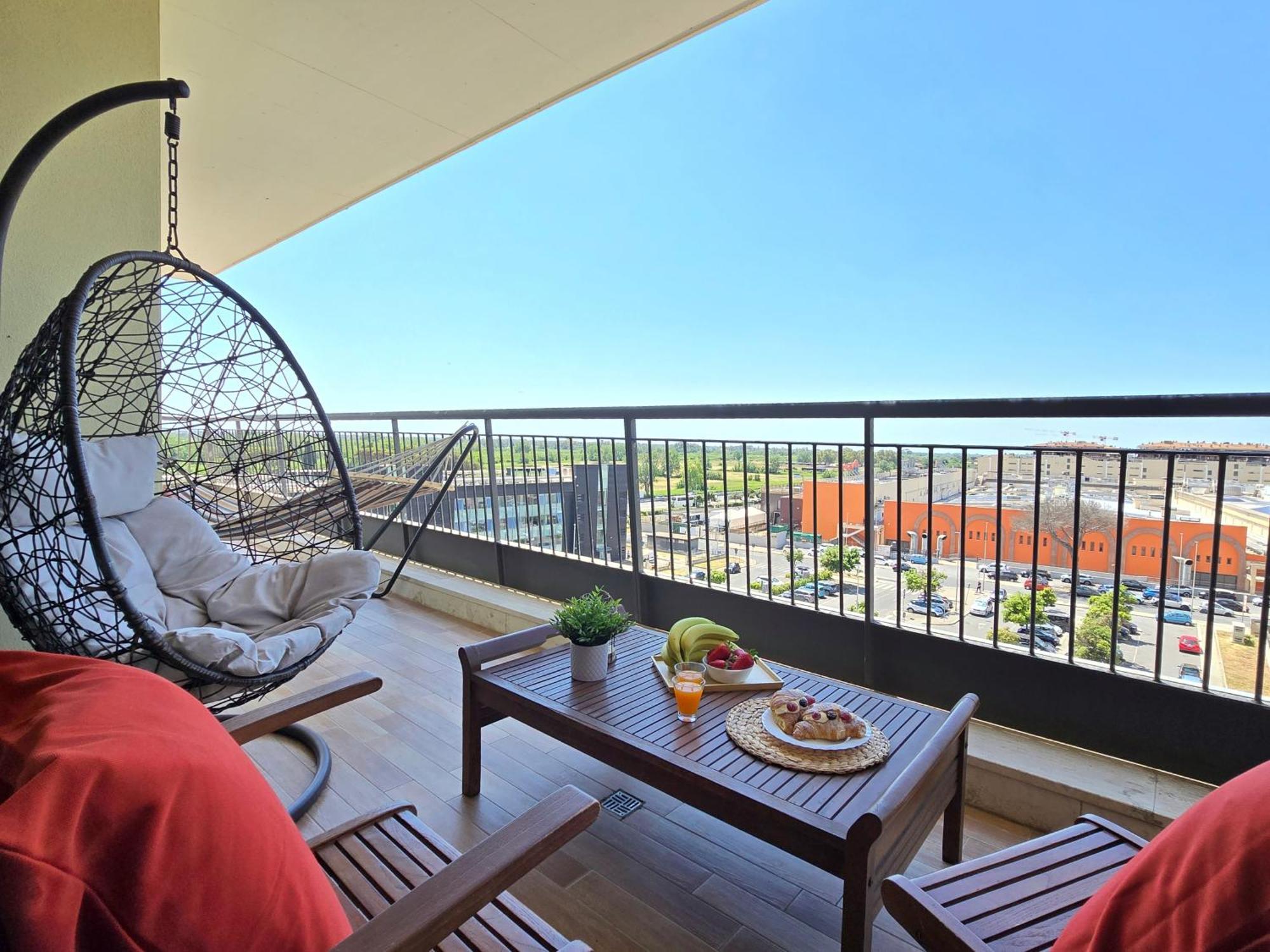 Golden Hour Apartment - Panoramic Terrace פיומיצ'ינו מראה חיצוני תמונה