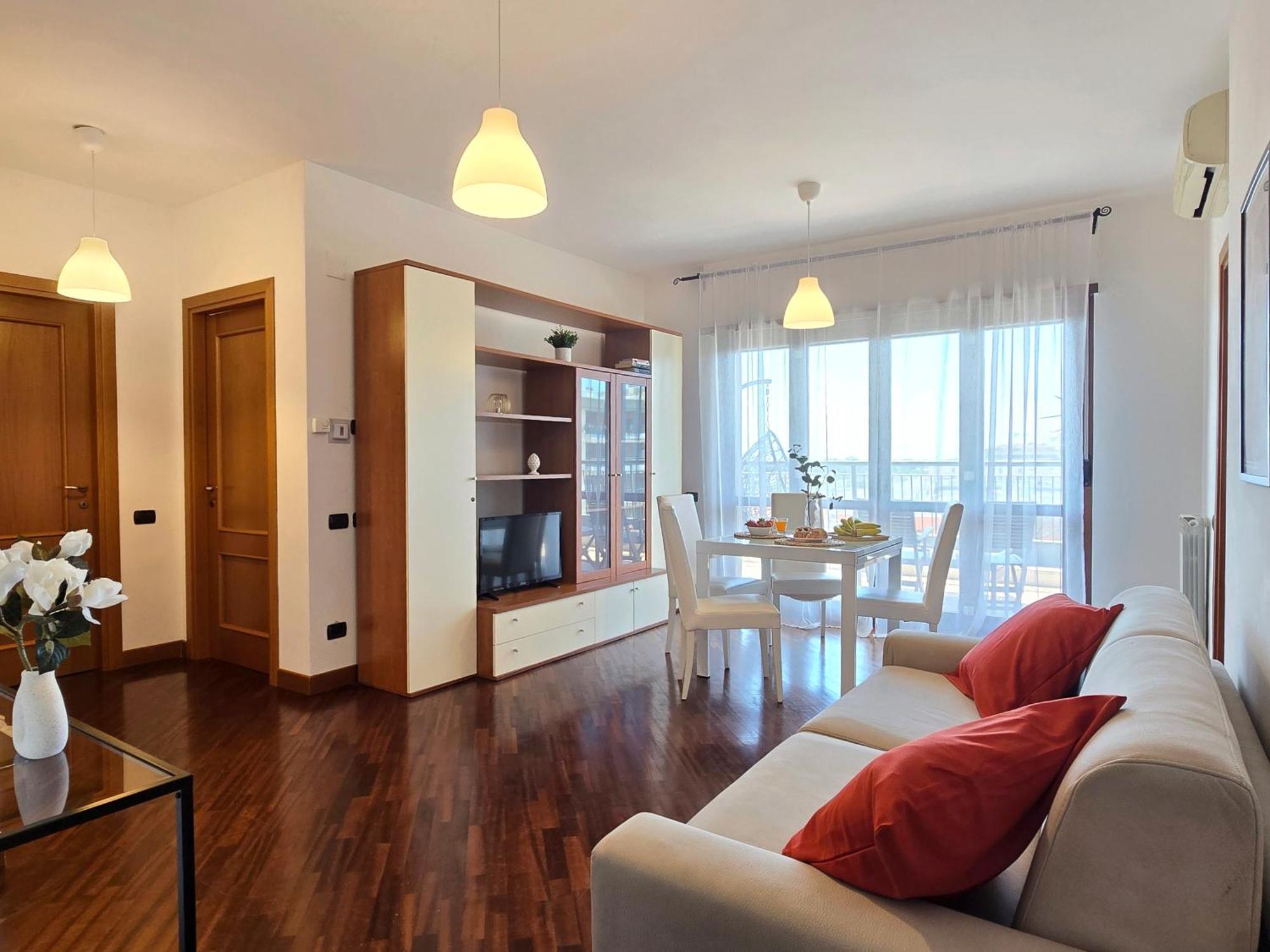 Golden Hour Apartment - Panoramic Terrace פיומיצ'ינו מראה חיצוני תמונה